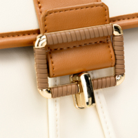 PLECAK MONNARI BAG0230-M00 -  Biały