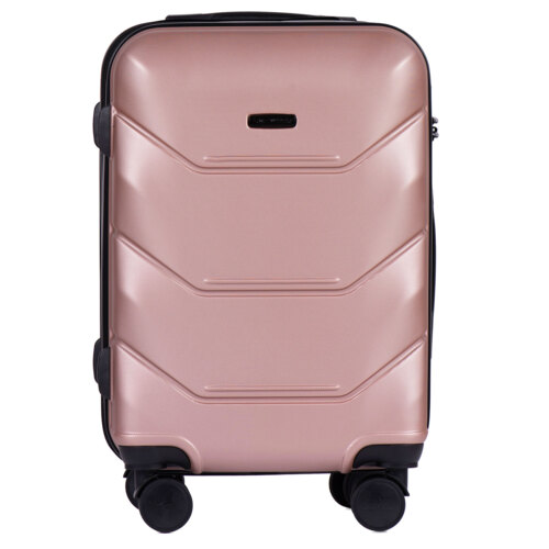 Walizka kabinowa S WINGS 149 PEACOCK 38l -  Perłowy róż