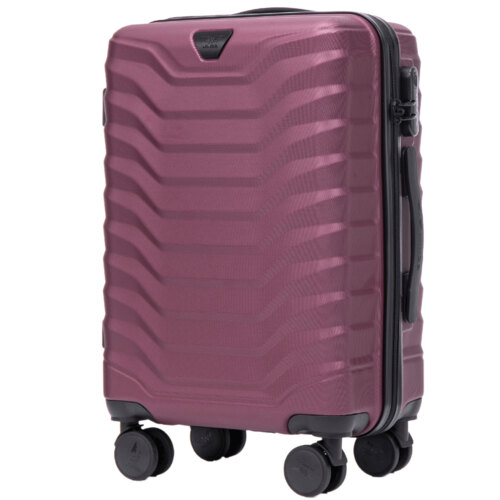 Walizka WINGS kabinowa S 38l PEAFOWL -  Bordo