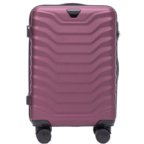 Walizka WINGS kabinowa S 38l PEAFOWL -  Bordo