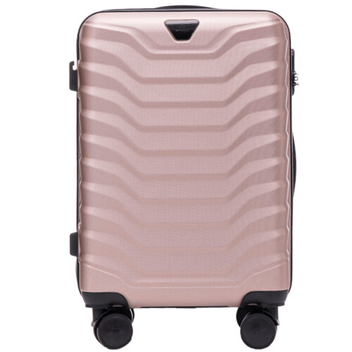 Walizka WINGS kabinowa S 38l PEAFOWL -  Złoty róż