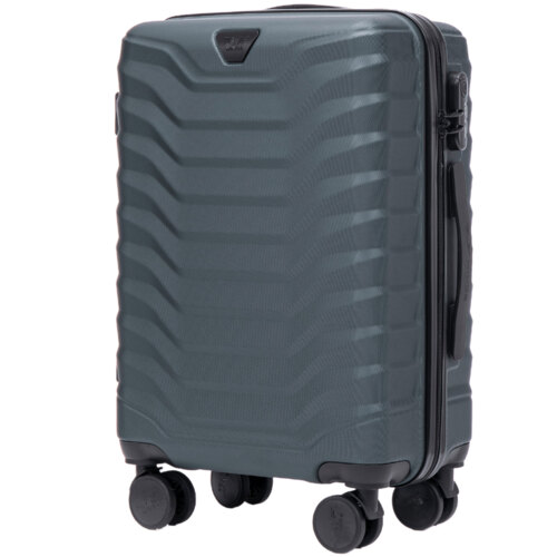 Walizka WINGS kabinowa S 38l PEAFOWL -  Zielona