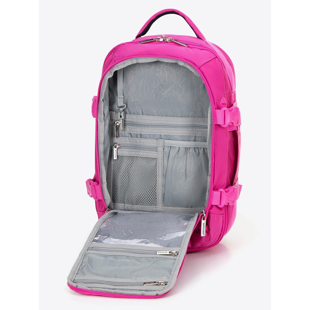 Plecak WITTCHEN bagaż podręczny 29-3P-000-34 -  Fuksja