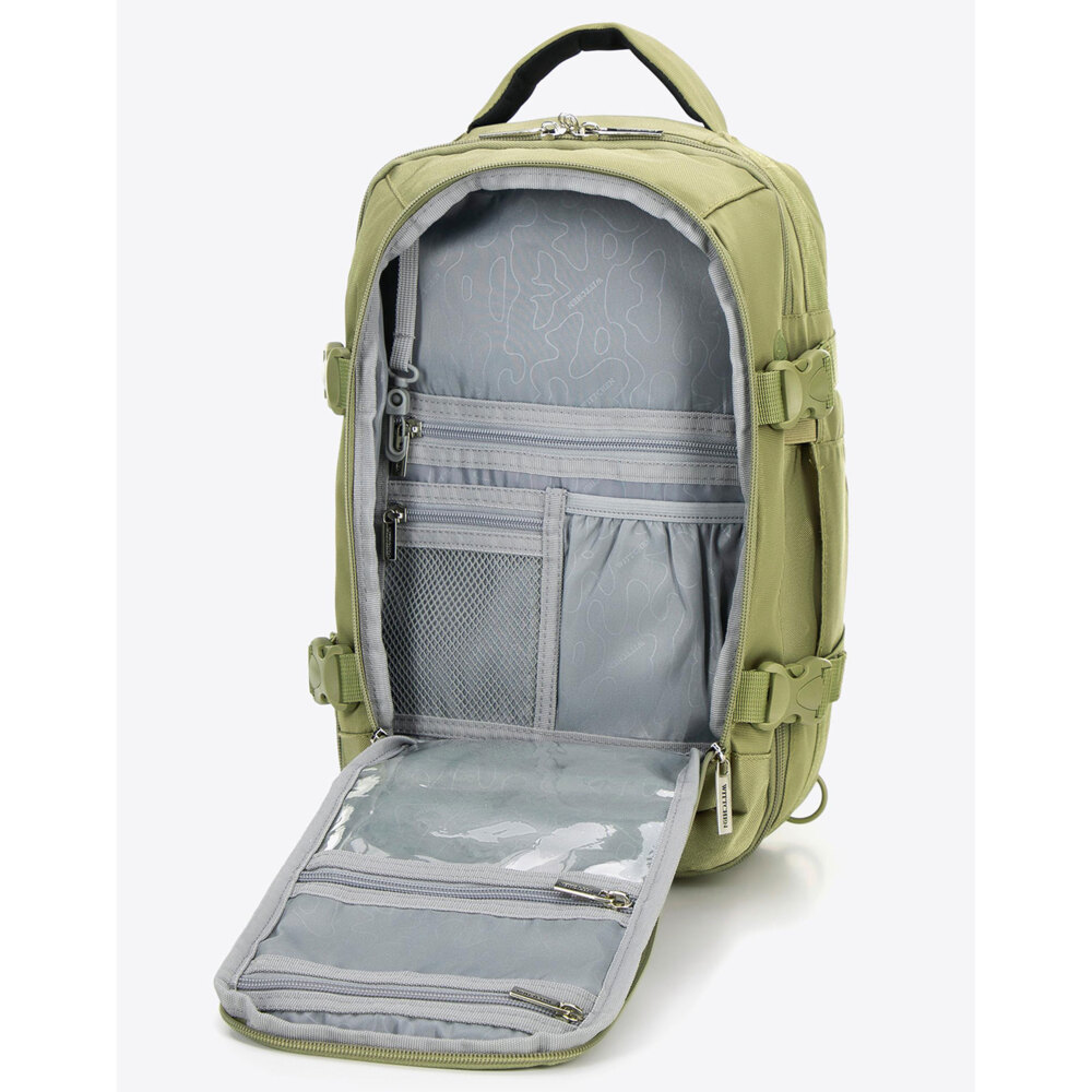 Plecak WITTCHEN bagaż podręczny 29-3P-000-80 -  Zielony