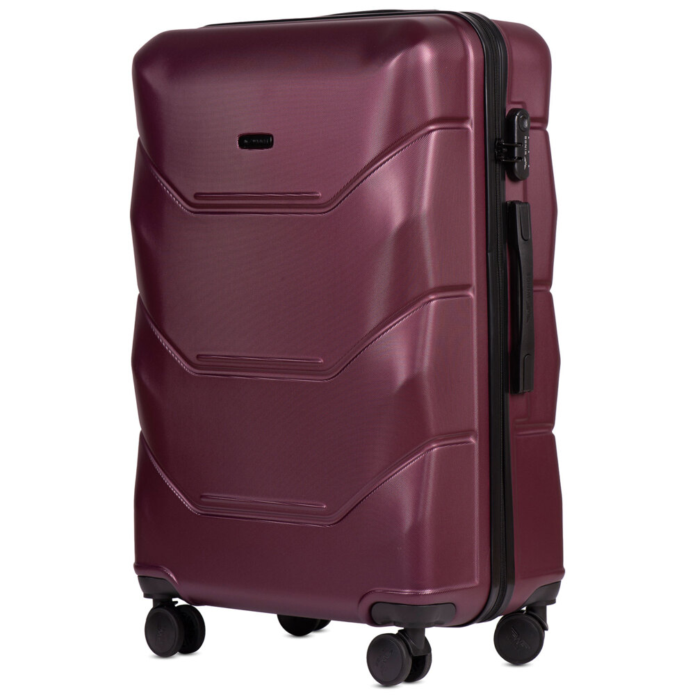 Walizka średnia WINGS PEACOCK 148 M -  Bordo