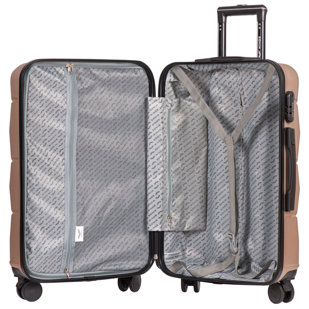 Walizka kabinowa S WINGS 149 PEACOCK 38l -  Grafit