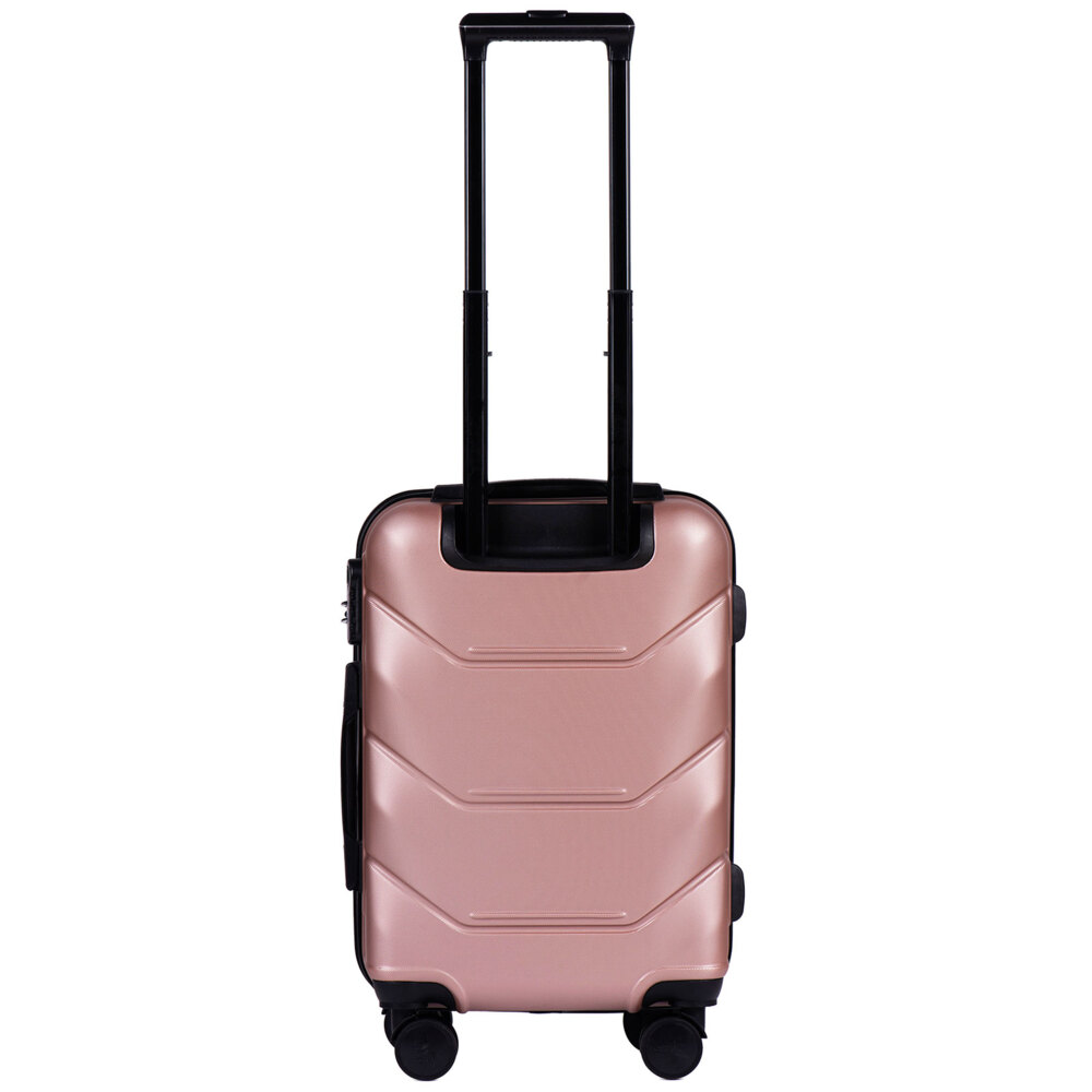 Walizka kabinowa S WINGS 149 PEACOCK 38l -  Perłowy róż