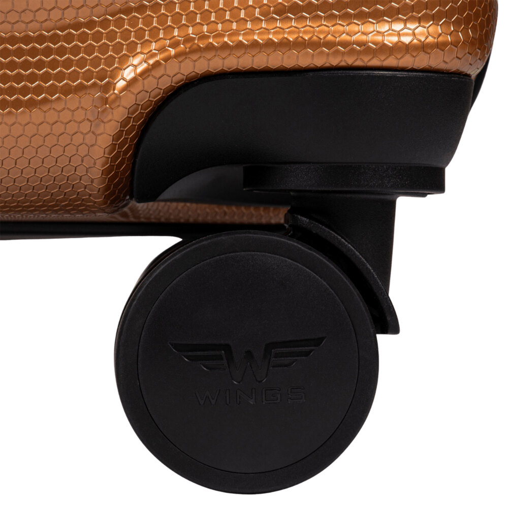 Walizka kabinowa WINGS SEA EAGLE S -  Czarna