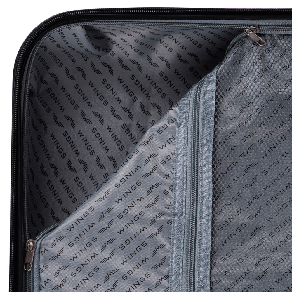 Walizka kabinowa WINGS SEA EAGLE S -  Czarna