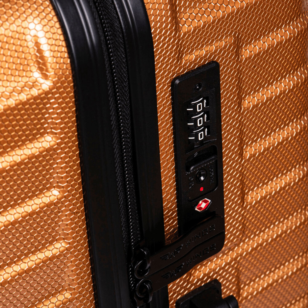 Walizka kabinowa WINGS SEA EAGLE S -  Czarna