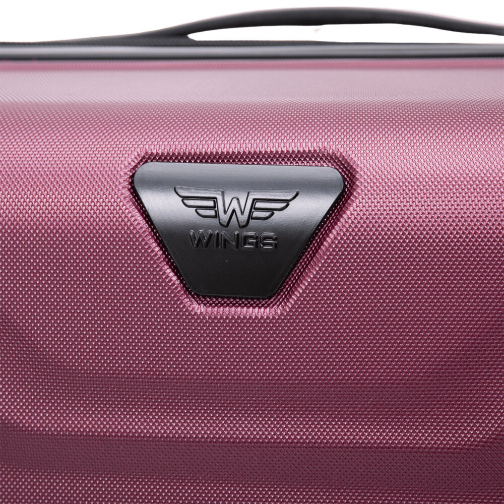 Walizka WINGS średnia 63l PEAFOWL PEA01 -  Bordo