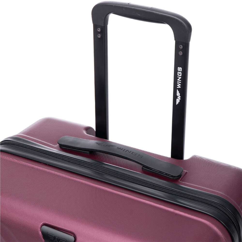 Walizka WINGS średnia 63l PEAFOWL PEA01 -  Bordo