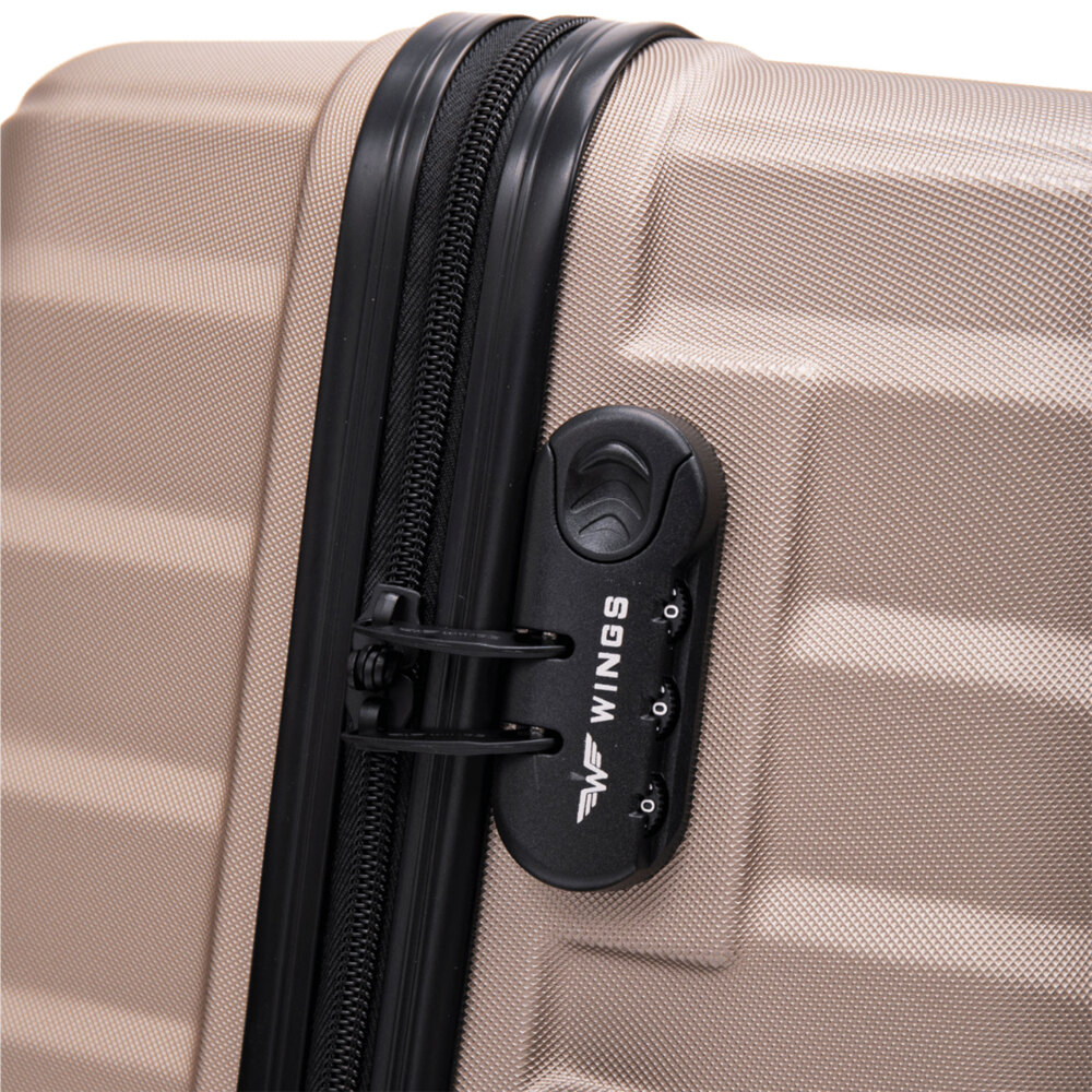 Walizka WINGS duża 97l PEAFOWL PEA01 -  Złota