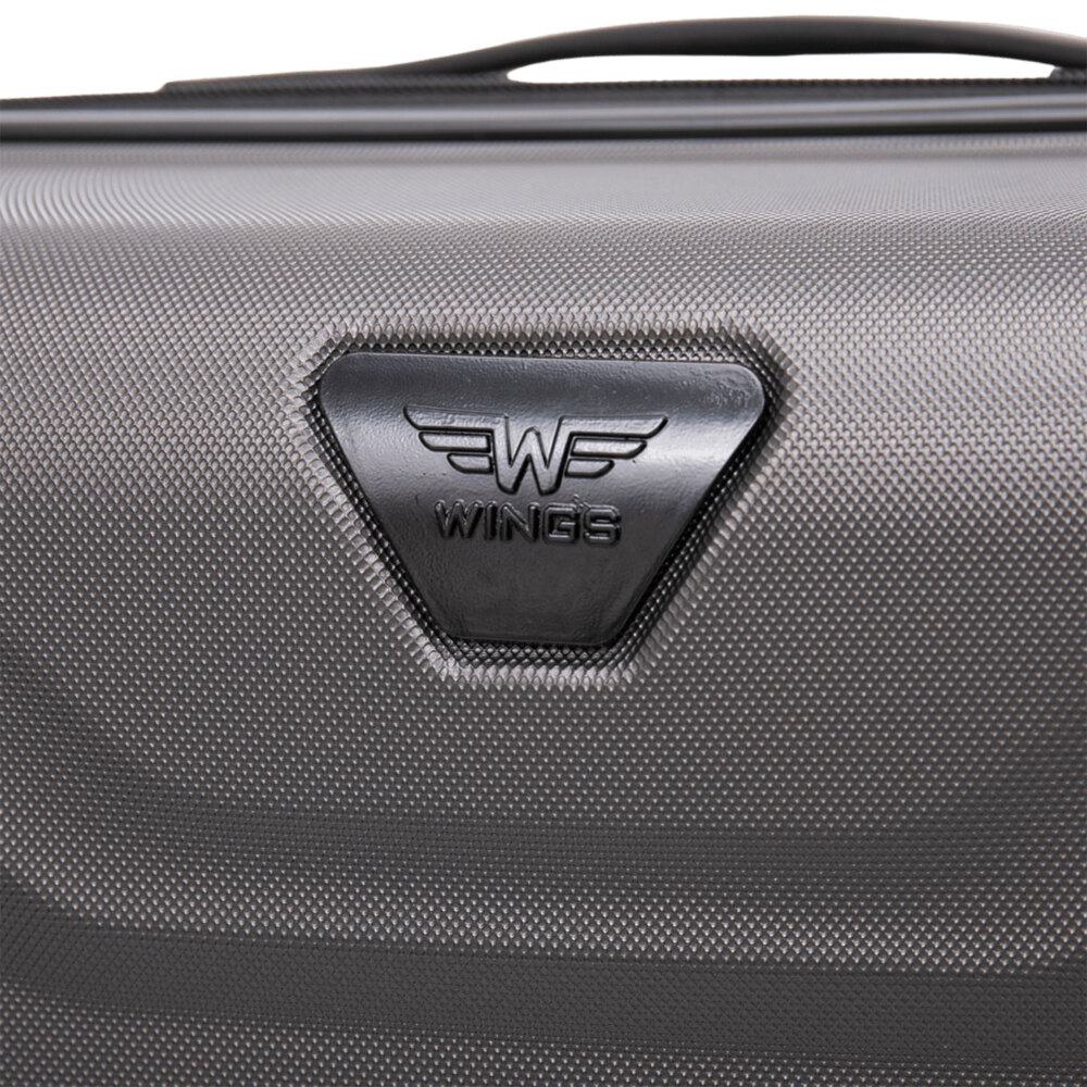 Walizka WINGS średnia 63l PEAFOWL PEA01 -  Grafit