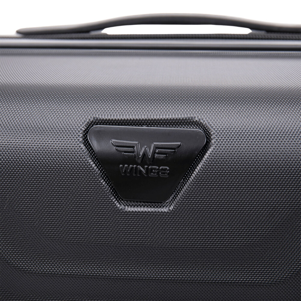 Walizka WINGS średnia 63l PEAFOWL PEA01 -  Czarna
