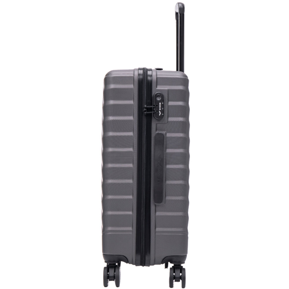 Walizka WINGS duża 97l PEAFOWL PEA01 -  Grafit