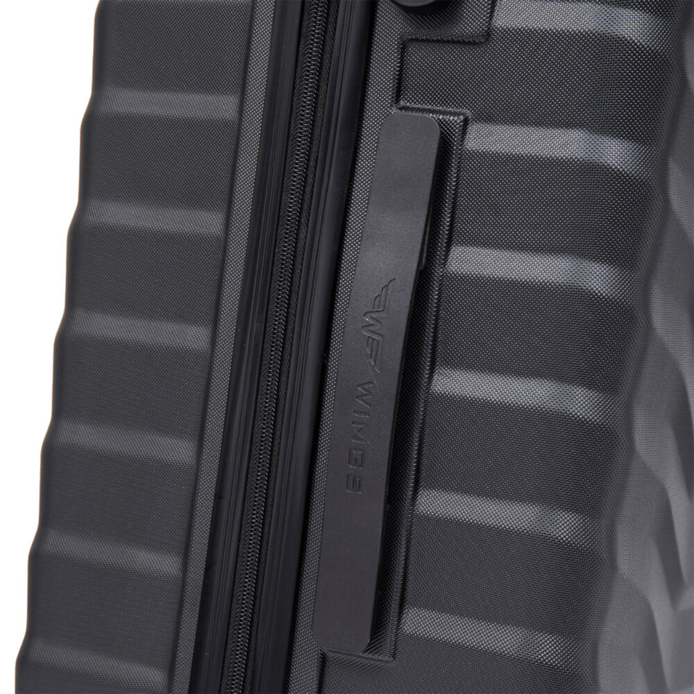 Walizka WINGS średnia 63l PEAFOWL PEA01 -  Czarna