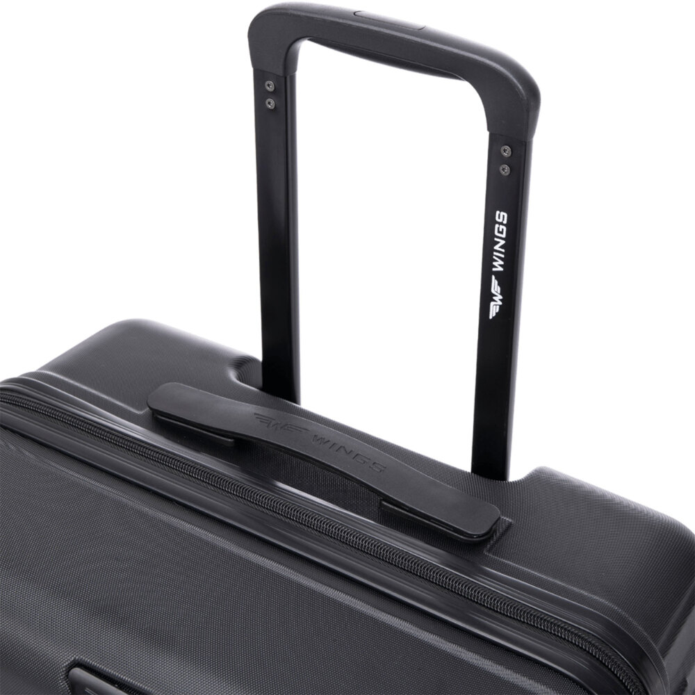 Walizka WINGS średnia 63l PEAFOWL PEA01 -  Czarna