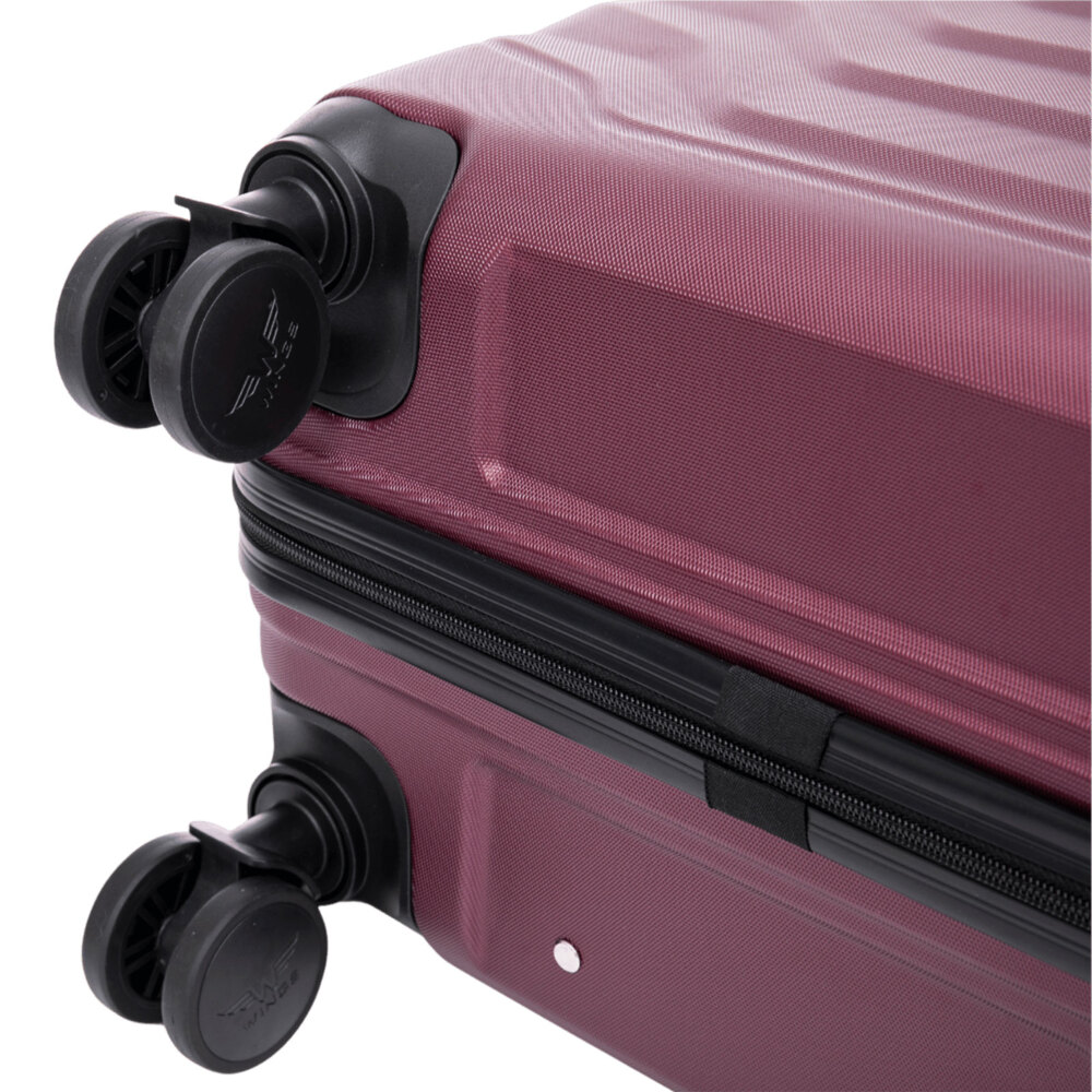 Walizka WINGS kabinowa S 38l PEAFOWL -  Bordo