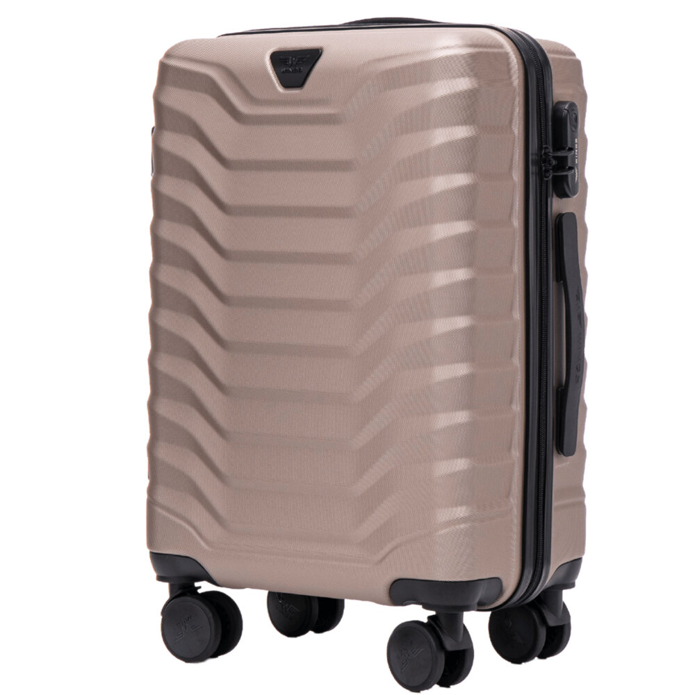 Walizka WINGS kabinowa S 38l PEAFOWL -  Złota