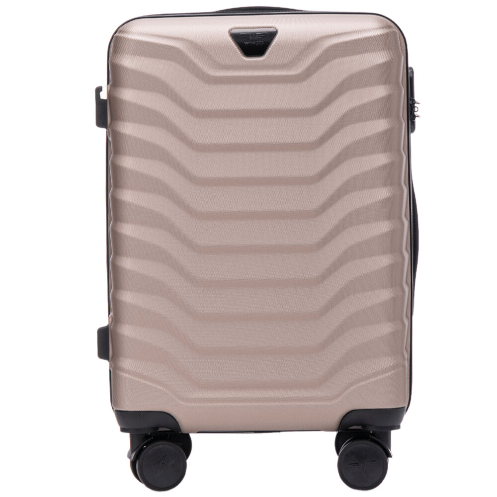 Walizka WINGS kabinowa S 38l PEAFOWL -  Złota