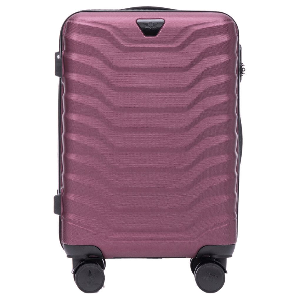 Walizka WINGS kabinowa S 38l PEAFOWL -  Bordo