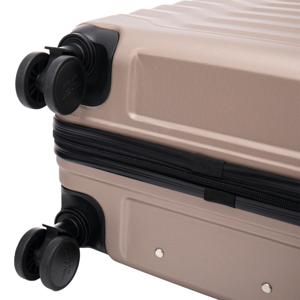 Walizka WINGS kabinowa S 38l PEAFOWL -  Złota