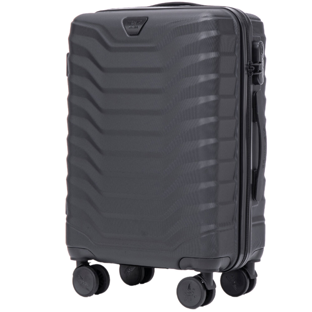 Walizka WINGS kabinowa S 38l PEAFOWL -  Czarna