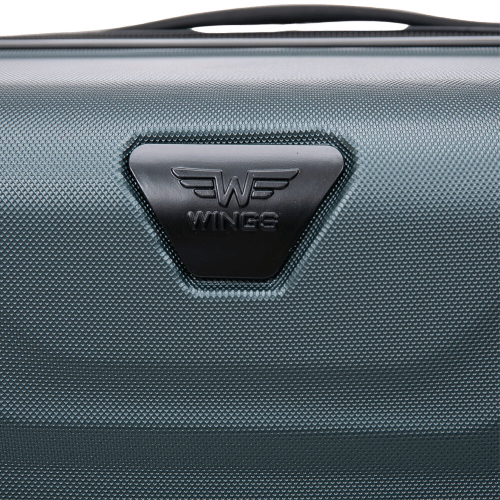 Walizka WINGS kabinowa S 38l PEAFOWL -  Zielona