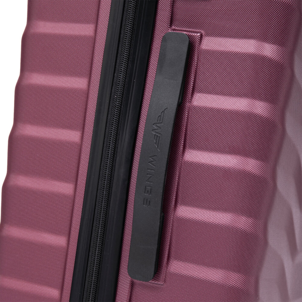 Walizka WINGS kabinowa S 38l PEAFOWL -  Bordo