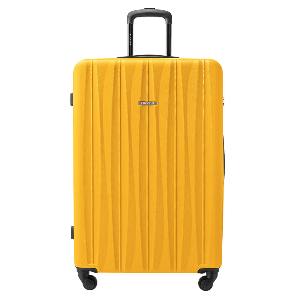 Walizka PUCCINI BALI średnia -  Żółta