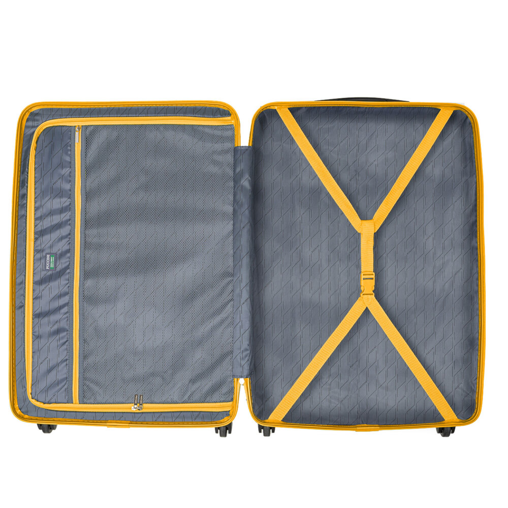 Walizka PUCCINI BALI średnia -  Żółta