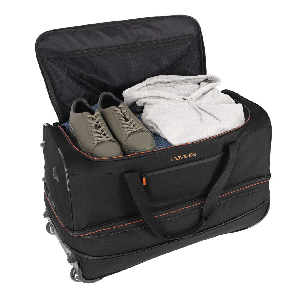 Torba na kółkach TRAVELITE 96276 -  Czarna