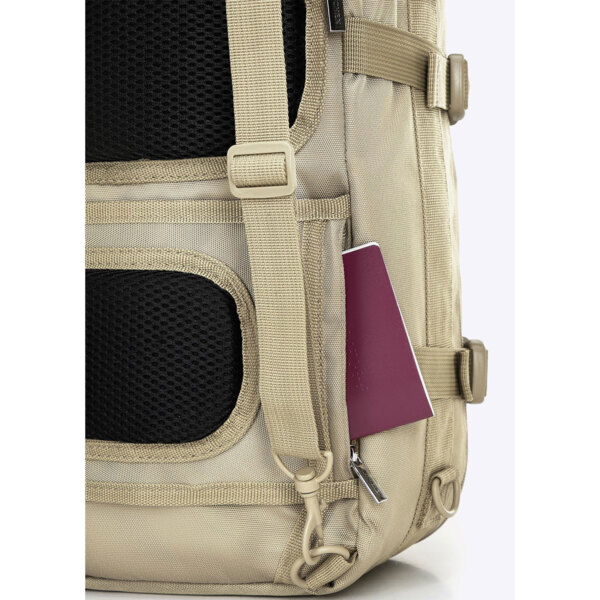 Plecak WITTCHEN bagaż podręczny 29-3P-000-87 -  Beżowy