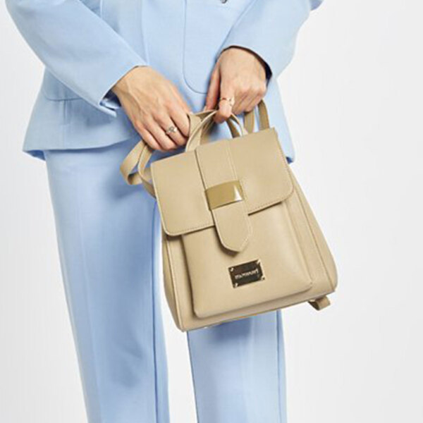 PLECAK MONNARI BAG0250-015 -  Beżowy