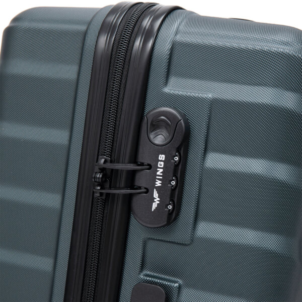 Walizka WINGS kabinowa XS 28l PEAFOWL -  Zielona