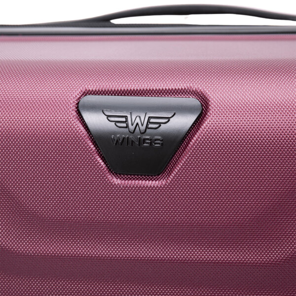Walizka WINGS kabinowa S 38l PEAFOWL -  Bordo