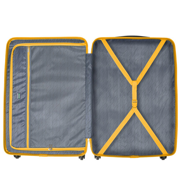 Walizka PUCCINI BALI średnia -  Żółta