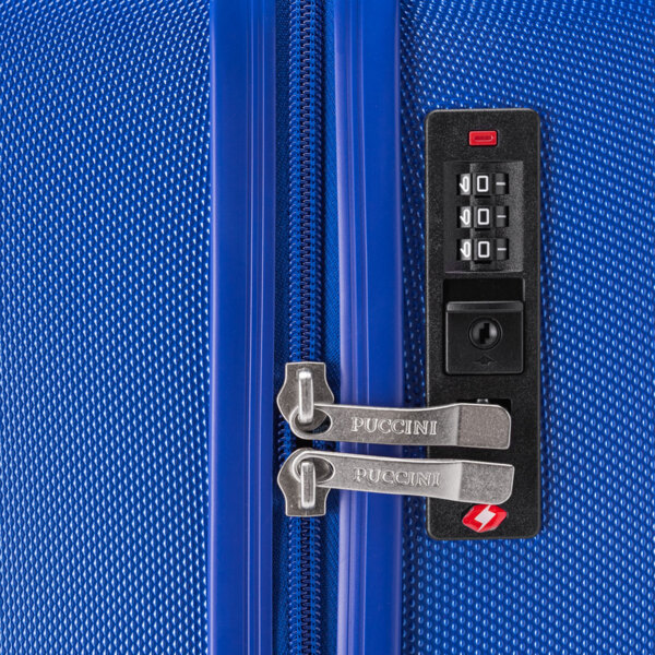 Walizka PUCCINI BALI średnia -  Niebieska