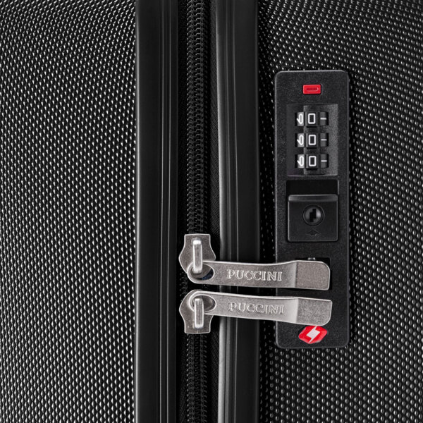 Walizka PUCCINI BALI duża -  Czarna