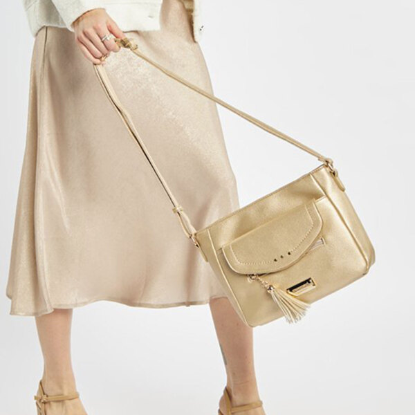 TOREBKA MONNARI BAG1490-023 -  Złota